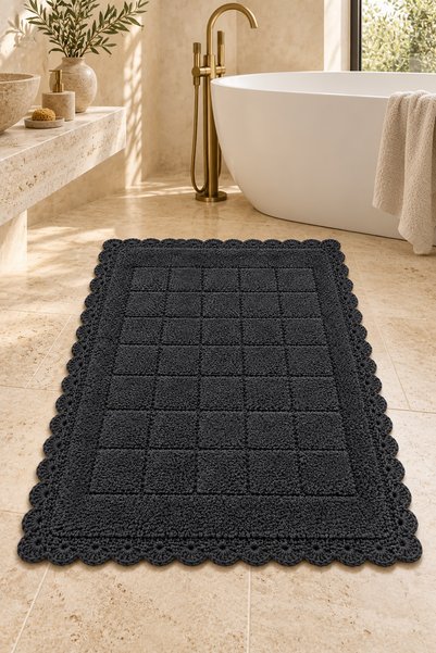 ALANUR Bodrum Tufting Cotton Handmade Knitted Rug 109 (80 X 135 cm)