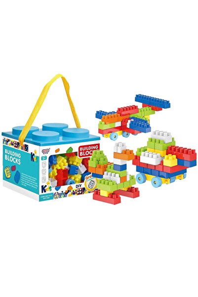 OEM Τουβλάκια σε κουτί κύβο 100τεμ 15x15x13 εκ. ToyMarkt 95450 - 1 τεμάχιο