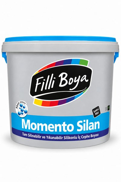 Filli Boya Momento Silan Tam Silinebilir ve Yıkanabilir Silikonlu İpeksi Mat ...