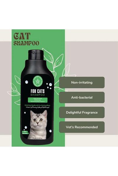 StarDotHash Cat & Dog Shampoo Bath Brush & Deodorizer (Cat Shampoo)