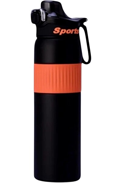 Generic Leak proof Stainless Steel Water Bottle with Straw, Lid & Handle,750M...