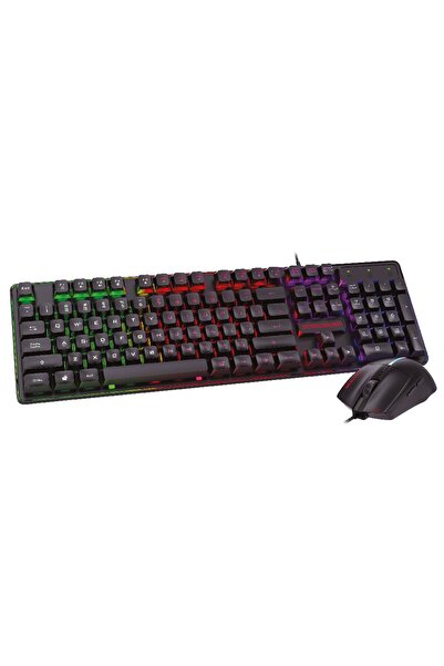 ASUS Ενσύρματο πληκτρολόγιο και ποντίκι Gaming RGB Zeroground KB-2400GUMS AZA...