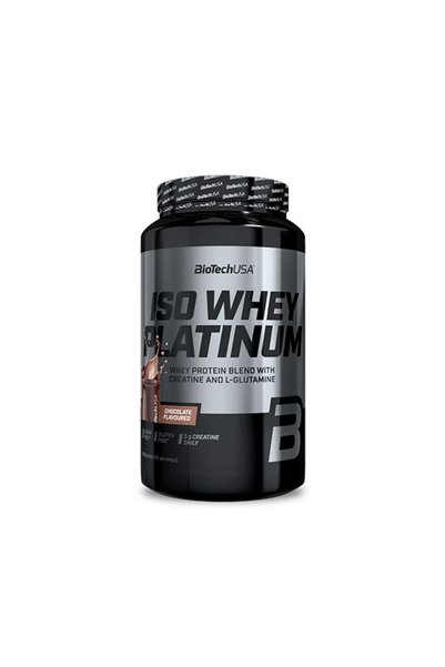 BiotechUSA BIOTECH USA Iso Whey Platinum - Izolat Proteic din Zer, Căpșuni, 9...