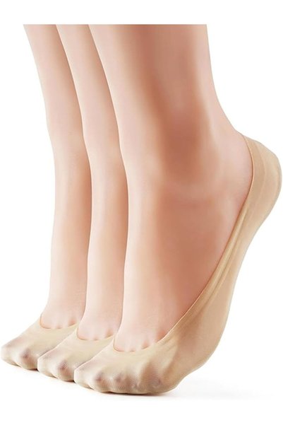 Generic 3 Pairs No Show Lace Socks for Women, Ladies Low Cut Liner Invisible ...