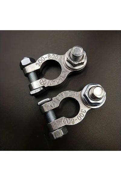 Choice terminal 1 Pair of New 12V 24V Car Battery Terminal Wire and Cable Cla...