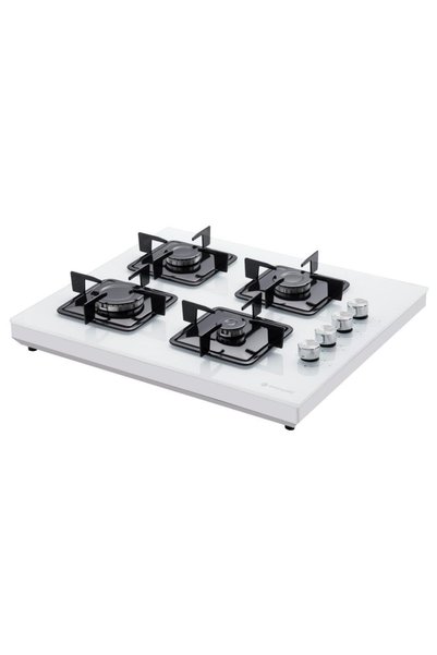 Eminçelik EC-SÜ 1240 WG60 EKNG Set Üstü Beyaz Cam Ocak