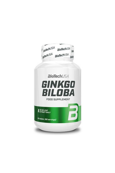 BiotechUSA BIOTECH USA Ginkgo Biloba - Supliment din Plante, 90 tablete