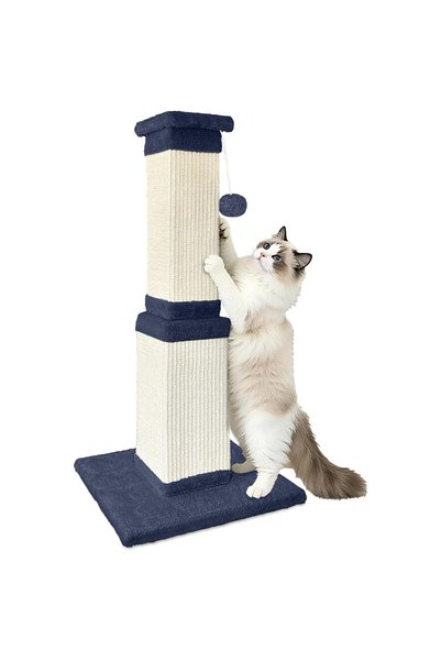 NEXTWAVE ® Cat Play Set, Durable Sisal Scratching Post, Hanging Ball, Height ...
