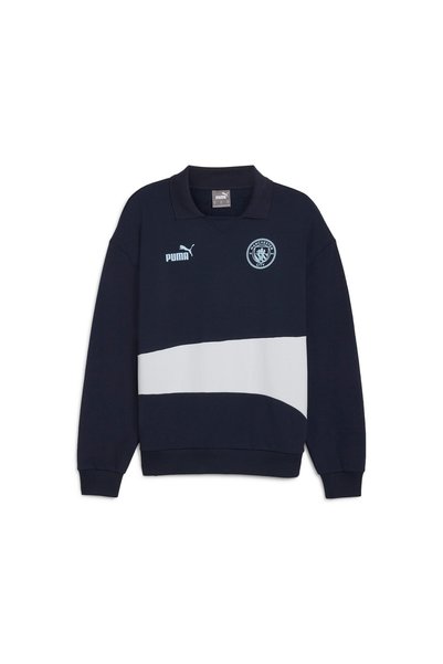 Puma Manchester City ftblCULTURE+ Sweat Drill Top Men