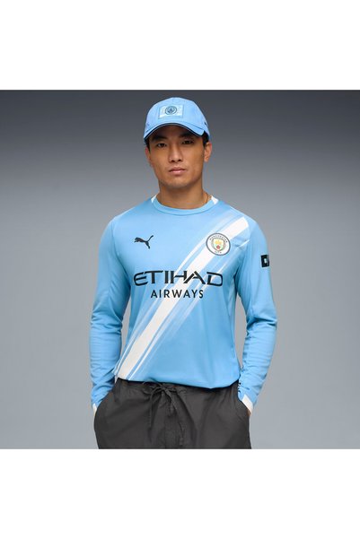 Puma Manchester City 25/26 Long Sleeve Home Jersey Men