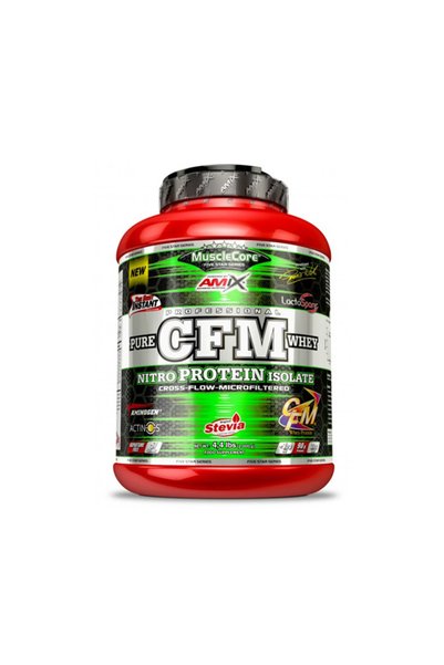 AMIX CFM Nitro Protein Isolate - Izolat Proteic din Zer, Milk Vanilla, 2 kg