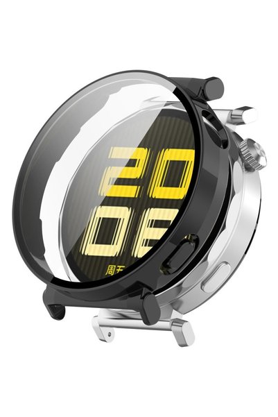 XGSM Carcasă 2 în 1 + Sticlă securizată pentru Huawei Watch GT 5 41mm, Negru