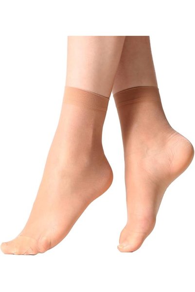 TERRIFI جوارب نسائية شفافة للكاحل من Sj-Natural، جوارب كاحل خفيفة الوزن وشفاف...