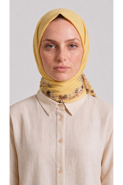 Karaca Viole Rayon Scarf - Yellow