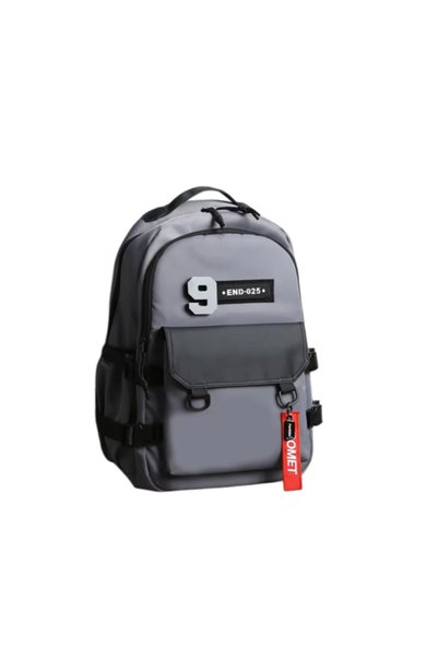 OEM Σακίδιο πλάτης με θήκες 50x30x20 εκ. γκρι S347