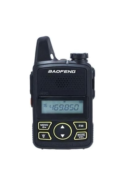 BAOFENG Ασύρματος πομποδέκτης PMR 1.5W με μονόχρωμη οθόνη 1 τεμάχιο BF-T1