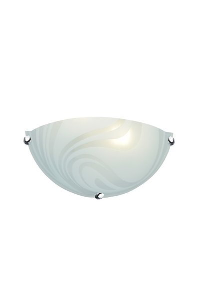 Aca Light PELAGOS-ΦΩΤΙΣΤΙΚΟ ΤΟΙΧΟΥ ΧΡΩΜΙΟ ΓΥΑΛΙ ΣΤΑΝΤΑΡΤΥΠΟ 1XE27 IP20 30X8X1...