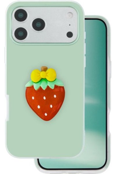 Senso Spd Fruit Iphone 17 Pro Πράσινο Πίσω Κάλυμμα - (SSFRIP17PG)
