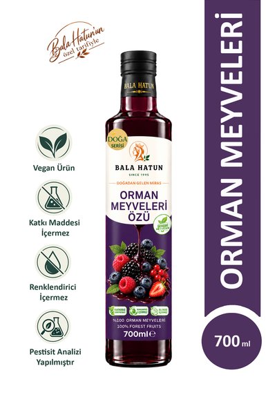 bala hatun doğadan gelen şifa her yudumda doğallık Orman Meyveleri Özü 700ml ...