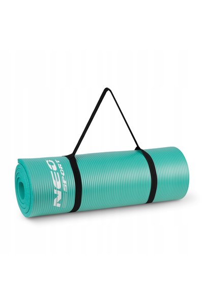 Neo-Sport Saltea de yoga și fitness de dimensiuni mari, grosime 1.5cm