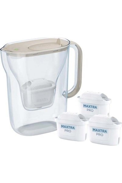 BRITA Στυλ Εσένσιαλ Φίλτρο Κανάτας + 3 Φίλτρα Ανταλλακτικά Maxtra Pro Pure Pe...