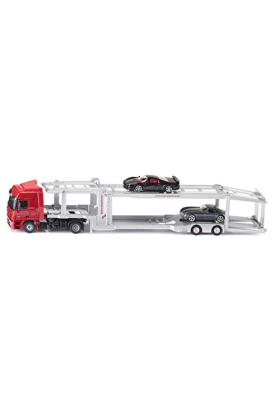 Siku Super camion cu remorcă, transportor de mașini S3934