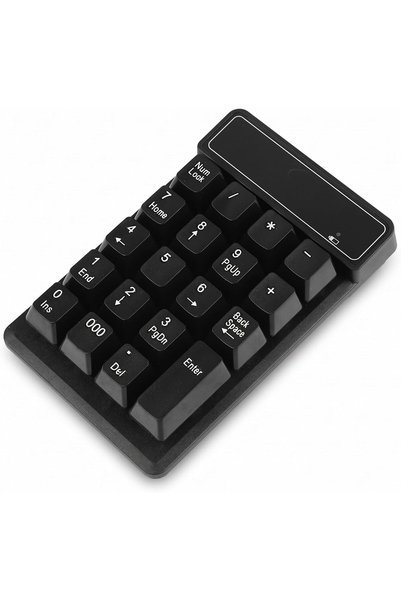 Generic 2.4GHz USB Numeric Keypad, Portable Waterproof Digital 19 Suspension ...