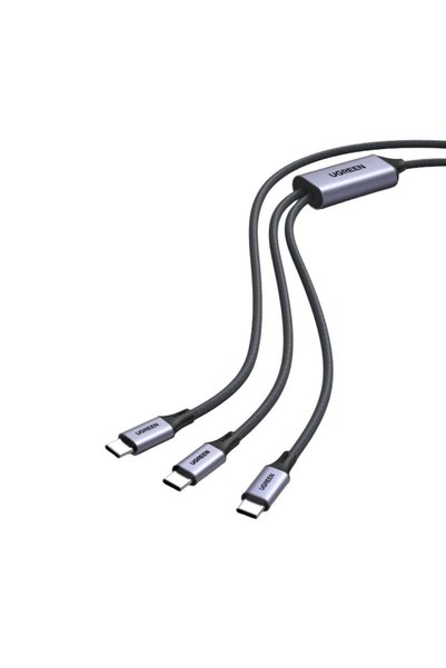 OEM Καλώδιο φόρτισης UGREEN L533 75733 USB-C σε 2x USB-C PD 140W 2m