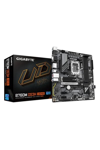 Gigabyte B760M DS3H GEN5 D5 1700P Vga Hdmi Dp