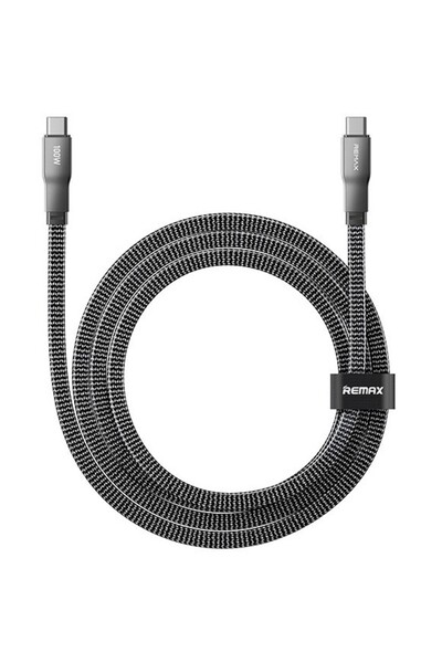 Remax Καλώδιο φόρτισης και μεταφοράς δεδομένων USB-C σε USB-C 100W 1.2m CB37 C-C