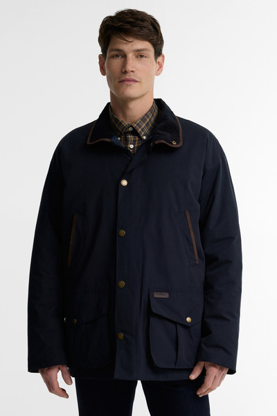 Barbour Bromfield Waterproof Ceket NY71 Dark Navy