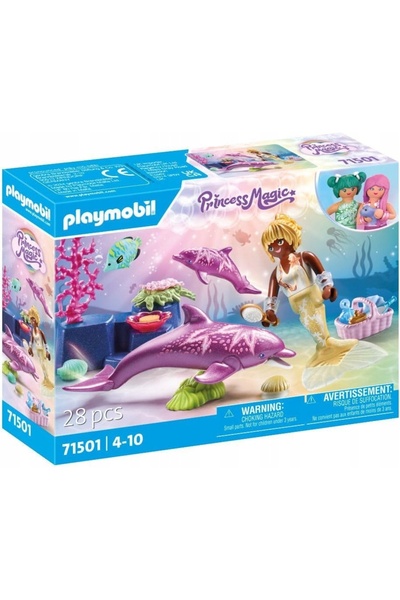Playmobil PRINCESS MAGIC 71501 SIRENĂ CU DOLFIȚI