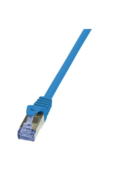 OEM Καλώδιο δικτύου S/FTP CAT6A LogiLink CQ3016S 0.25m σε μπλε χρώμα