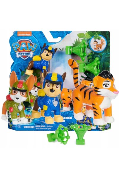 Spin Master Toys Far East Psi Patrol Jungle Pups Figurinele Chase, Tracker și...
