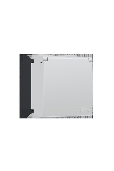 Aca Light Κάλυμμα πρίζας Schuko MODYS ιβουάρ 2P+E 16A 250VAC IP20 / 10101312211