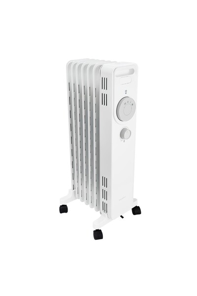 EQUATION Radiator pe ulei Basic 1500 W, Alb, 12 m²