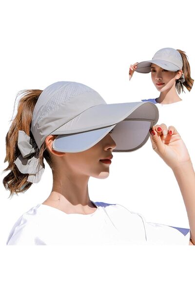 Generic Wide Brim Visor Hat for Women, Golf Visor Cap Sun Protection Hat for ...
