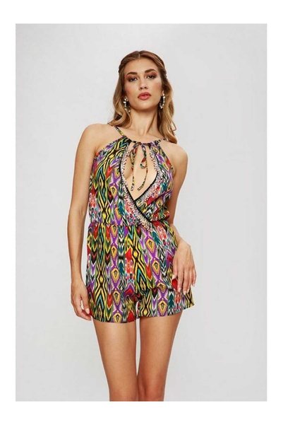 ARTISTI COLLECTION 4GIVENESS Πολυτελής ολόσωμη φόρμα Ikat - M