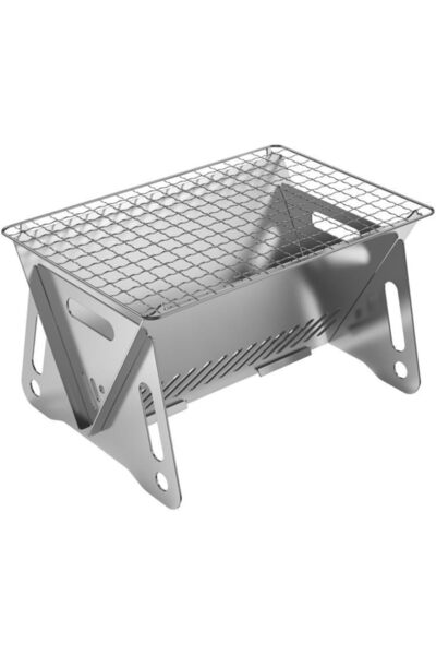 Generic Portable Folding Charcoal Grill for 1-2 People – Small Lightweight St...
