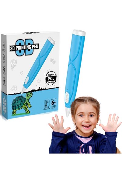 OEM Stilou 3D pentru copii de la 6 ani, desenează strat cu strat, corp cu ner...