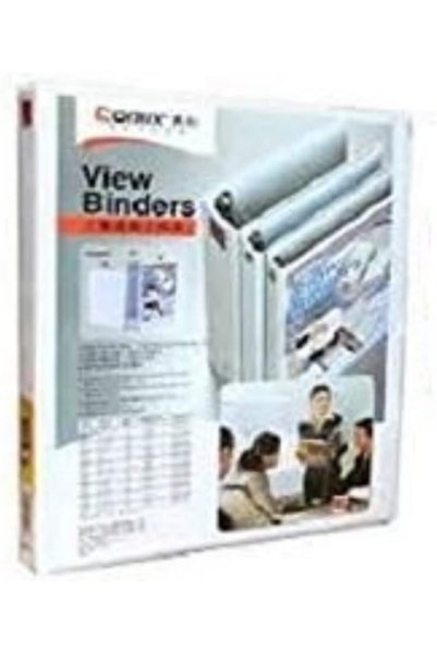 Generic A237 A4 2.5-Inch 2D Ring Binder, White