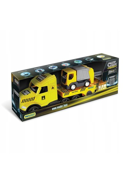 Wader 36440 Camion Magic Technic de tractare cu camion de gunoi