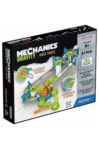 GEOMAG Blocuri magnetice de construcție Stavebnice Mechanics Gravity 67 piese 67