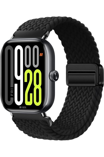 GENERAL متوافق مع حزام ساعة Redmi Watch 5، حزام بديل مرن وقابل للتعديل بتصميم...