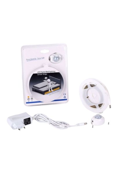 OEM Ταινία LED 12V 1.2m SMD2835 με αισθητήρα κίνησης και τροφοδοτικό - θερμό ...