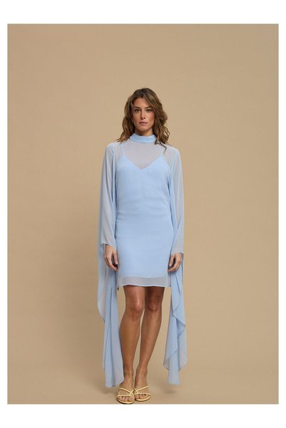 LA CHAINE Mini Φόρεμα Almea Ciel - S