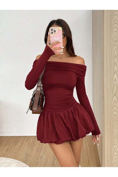 Sheya Rochie mini, vișiniu