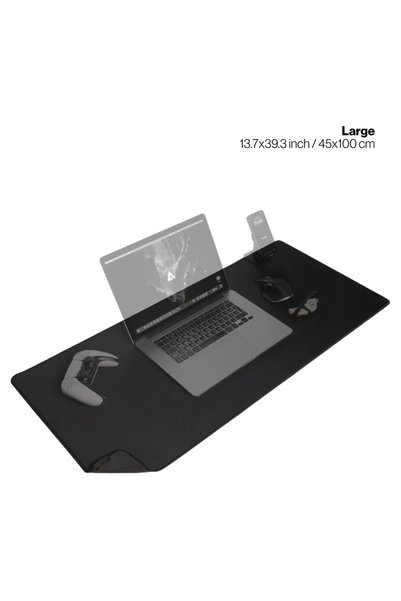 OEM Deltahub GDP-L-D Deskpad Large επιφάνεια γραφείου Gaming σε μαύρο χρώμα