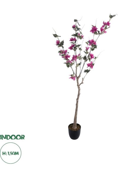 GloboStar® GloboStar Τεχνητή Μπουκαμβίλια Κήπου, Τεχνητό Διακοσμητικό Φυτό με...