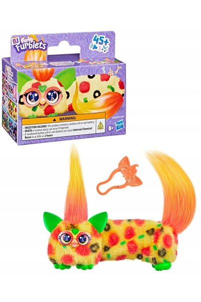 Furby DJ Furblets Mascota extensibilă Pepp-Oh-Roni Hasbro G1784